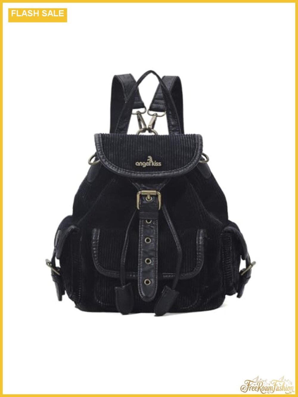 Convertible Corduroy Backpack Purse with Detachable Straps for Women 3-in-1
